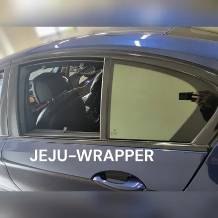 JEJU-WRAPPER:BMW 520D 크롬죽이기(재시공)랩핑 제주 / 제주시 오라일동