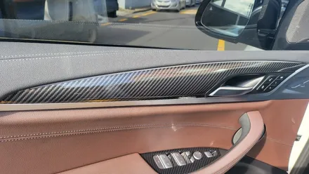 JEJU-WRAPPER BMW X4 루프스킨, 실내 실외 카본랩핑 / 제주시 오라일동