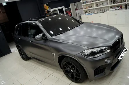 오산랩핑 BMW X5 사틴그레이 전체랩핑 시공기 / 화성, 동탄, 용인, 오산