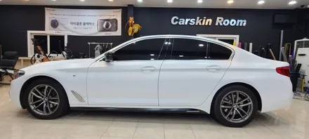 전체랩핑 BMW 520d 사틴화이트 시공기~! / 화성, 동탄, 용인, 오산