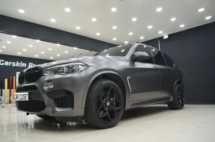 오산랩핑 BMW X5 사틴그레이 전체랩핑 시공기 / 화성, 동탄, 용인, 오산