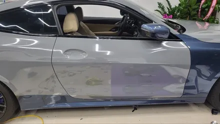 동탄랩핑 BMW 430i 락그레이 전체랩핑 / 화성, 동탄, 용인, 오산