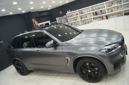 오산랩핑 BMW X5 사틴그레이 전체랩핑 시공기 / 화성, 동탄, 용인, 오산