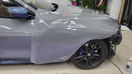 동탄랩핑 BMW 430i 락그레이 전체랩핑 / 화성, 동탄, 용인, 오산