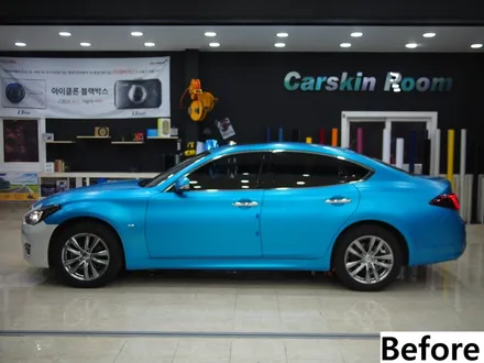 동탄랩핑 인피니티 Q70 카멜레온 전체랩핑! / 화성, 동탄, 용인, 오산