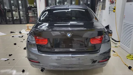 BMW 320d 메탈릭 블랙 전체랩핑 시공기! / 화성, 동탄, 용인, 오산