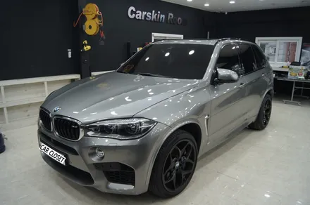 오산랩핑 BMW X5 사틴그레이 전체랩핑 시공기 / 화성, 동탄, 용인, 오산