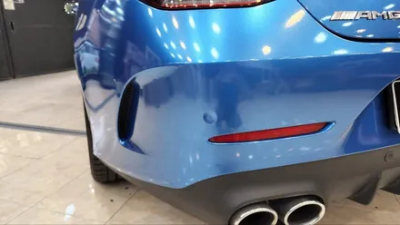 벤츠 CLS 53 AMG 블루 메탈릭 전체랩핑 시공기! / 화성, 동탄, 용인, 오산