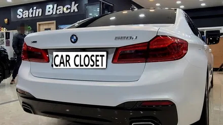 전체랩핑 BMW 520d 사틴화이트 시공기~! / 화성, 동탄, 용인, 오산