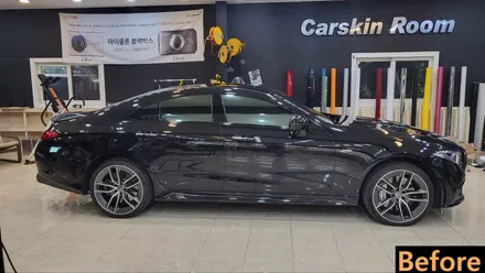 벤츠 CLS 53 AMG 블루 메탈릭 전체랩핑 시공기! / 화성, 동탄, 용인, 오산