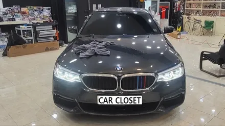 전체랩핑 BMW 520d 사틴화이트 시공기~! / 화성, 동탄, 용인, 오산