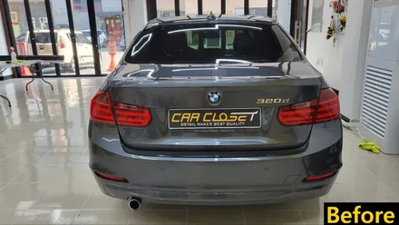 BMW 320d 메탈릭 블랙 전체랩핑 시공기! / 화성, 동탄, 용인, 오산