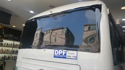 오산랩핑 신박한 버스캠핑카 뒷 유리 랩핑! / 화성, 동탄, 용인, 오산
