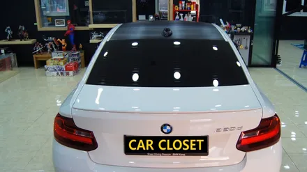 BMW 220d 카본 루프스킨으로 포인트주기! / 화성, 동탄, 용인, 오산