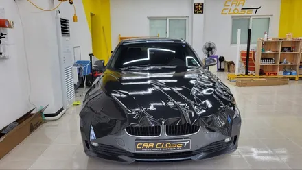 BMW 320d 메탈릭 블랙 전체랩핑 시공기! / 화성, 동탄, 용인, 오산