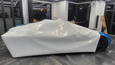 화성랩핑 BMW i8 골드 스파클 전체랩핑 / 화성, 동탄, 용인, 오산