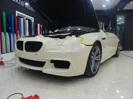 용인랩핑 BMW M6 컨버터블 아이보리 전체랩핑~ / 화성, 동탄, 용인, 오산