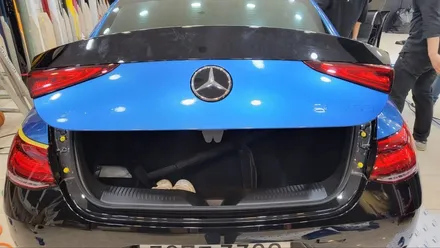 벤츠 CLS 53 AMG 블루 메탈릭 전체랩핑 시공기! / 화성, 동탄, 용인, 오산