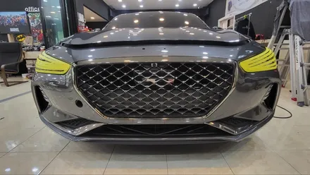 제네시스 G70 무광 밀리터리그린 재시공 / 화성, 동탄, 용인, 오산