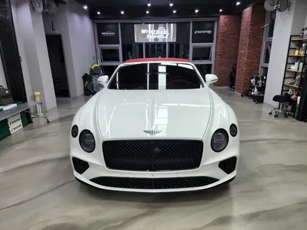 [성남랩핑][분당랩핑] 슈퍼카 벤틀리 GTC SPEED 고광도 블랙 전체랩핑 / 성남시 수정구 고등동