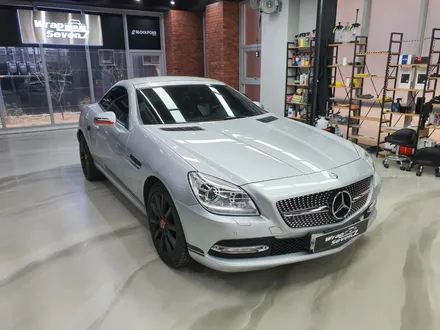[분당 랩핑][판교 랩핑] 벤츠 SLK200 컨버터블 인디고블루 전체랩핑 / 성남시 수정구 고등동