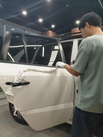 오래된 랩핑 , 제거시공으로 순정 원상복구! / 성남시 수정구 고등동