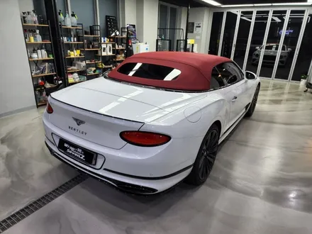 [성남랩핑][분당랩핑] 슈퍼카 벤틀리 GTC SPEED 고광도 블랙 전체랩핑 / 성남시 수정구 고등동