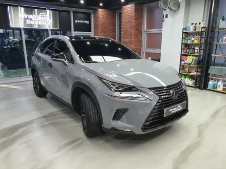 렉서스 NX300h 락그레이 전체랩핑 시공 / 성남시 수정구 고등동