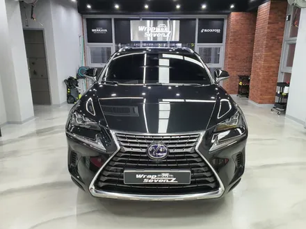 렉서스 NX300h 락그레이 전체랩핑 시공 / 성남시 수정구 고등동