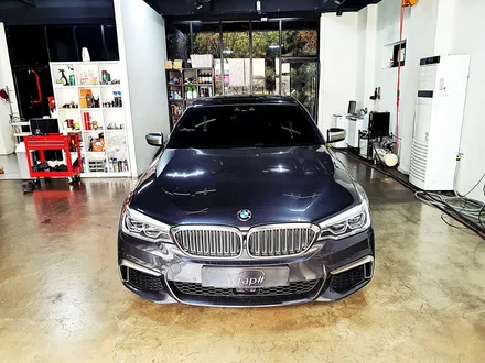 [랩샵][수원랩핑] BMW 530i 크롬죽이기 크롬딜리트 포인트랩핑 / 수원시 영통구 이의동