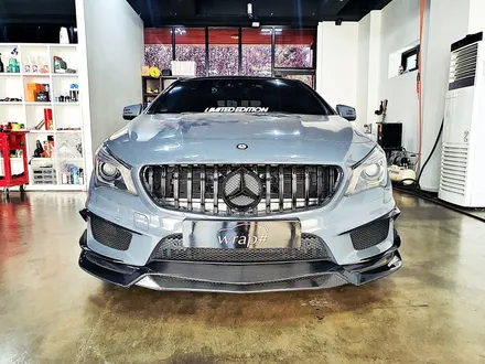 [랩샵][수원랩핑] 벤츠CLA45AMG 라이트필름 라이트PPF 스모그라이트필름 / 수원시 영통구 이의동