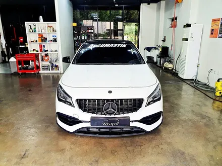 [랩샵][랩핑] 벤츠 CLA45AMG 루프스킨 포인트랩핑 / 수원시 영통구 이의동
