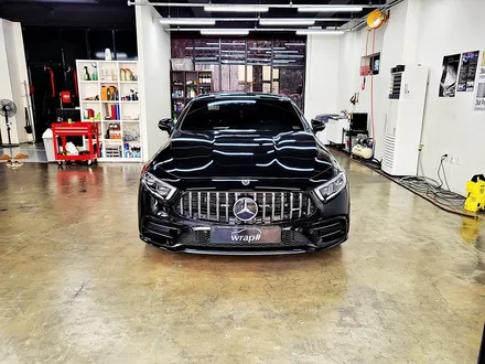 [랩샵][수원랩핑] 벤츠 CLA53AMG 사이드데칼 포인트랩핑 / 수원시 영통구 이의동