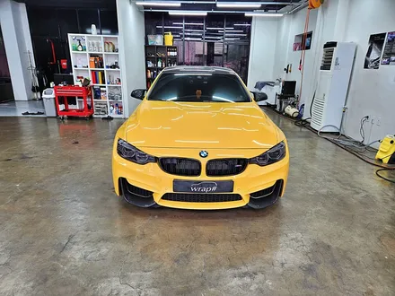 [랩샵][수원랩핑] BMW F82 M4 라이트PPF+포인트랩핑 / 수원시 영통구 이의동