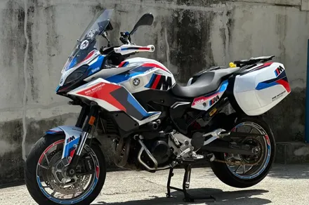 수원 광교 BMW F900 XR 바이크 오토바이 라이트 필름 PPF 랩핑 튜닝 / 수원시 영통구 이의동