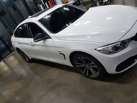 [랩샵]수원랩핑 BMW 420D 사이드데칼 포인트랩핑 / 수원시 영통구 이의동