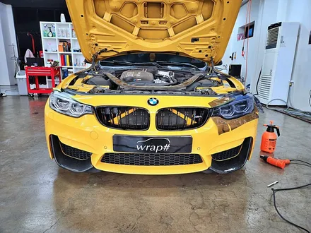 [랩샵][수원랩핑] BMW F82 M4 라이트PPF+포인트랩핑 / 수원시 영통구 이의동