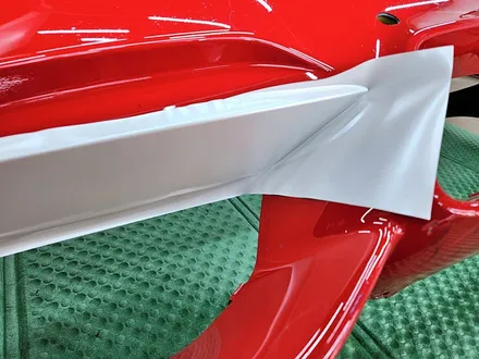 BMW M4 F82 사고수리 보험처리 앞범퍼 고퀄리티 랩핑 중고 범퍼수리 / 수원시 영통구 이의동