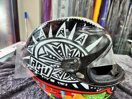 AGV PISTA GP RR 월드 타이틀 2002 한정판 전체 무광PPF 헬멧튜닝 헬멧PPF관리 1인시공 고퀄리티 헬멧 맛집 / 수원시 영통구 이의동