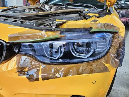 [랩샵][수원랩핑] BMW F82 M4 라이트PPF+포인트랩핑 / 수원시 영통구 이의동