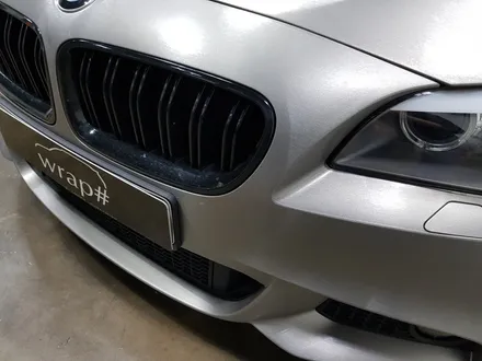 [랩샵]수원랩핑 BMW 520D 랩핑보수 브러쉬티타늄 / 수원시 영통구 이의동