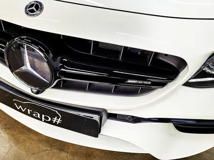 [랩샵][수원랩핑] 벤츠 E63AMG 그릴랩핑 포인트랩핑 / 수원시 영통구 이의동