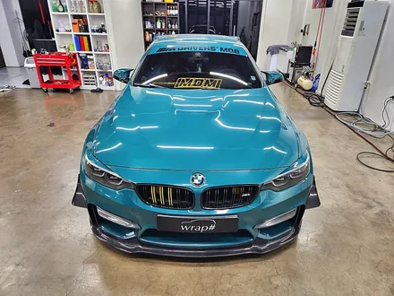 [랩샵][수원랩핑] BMW F83 M4 컨버터블 포인트랩핑 데칼시공 / 수원시 영통구 이의동
