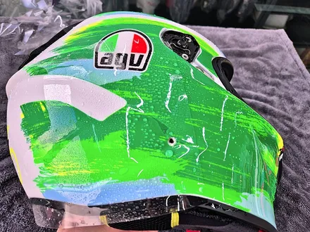 수원 광교 AGV PISTA GP RR MUGELLO 2019년 한정판 카본 바이크 레이싱 헬멧 전체 유광 저황변 PPF / 수원시 영통구 이의동