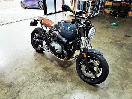 [랩샵][수원랩핑] BMW R NINE T 기름탱크랩핑 포인트랩핑 PPF / 수원시 영통구 이의동