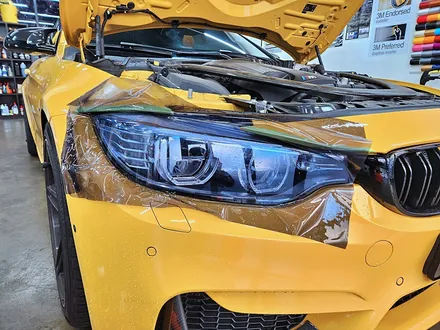 [랩샵][수원랩핑] BMW F82 M4 라이트PPF+포인트랩핑 / 수원시 영통구 이의동