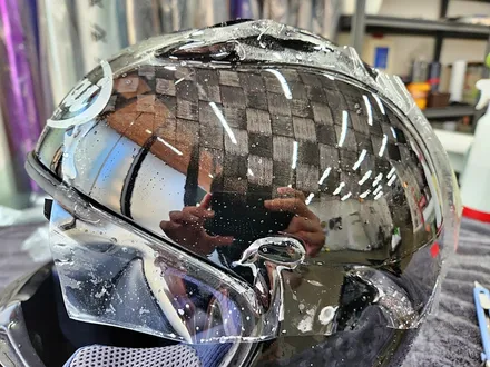 아라이 헬멧  ARAI RX7X SRC  아라이 풀카본 헬멧 전체PPF 1인시공 고퀄리티 헬멧 바이크PPF 맛집 / 수원시 영통구 이의동