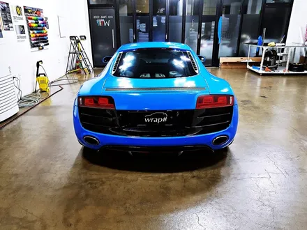 [랩샵][수원랩핑]아우디 R8V10 전체랩핑 AVERY INTENSE BLUE / 수원시 영통구 이의동