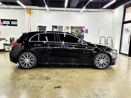 [랩샵][수원랩핑] 벤츠 A45AMG 크롬죽이기 포인트랩핑 / 수원시 영통구 이의동
