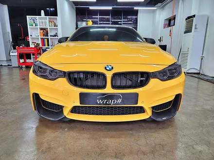 [랩샵][수원랩핑] BMW F82 M4 라이트PPF+포인트랩핑 / 수원시 영통구 이의동